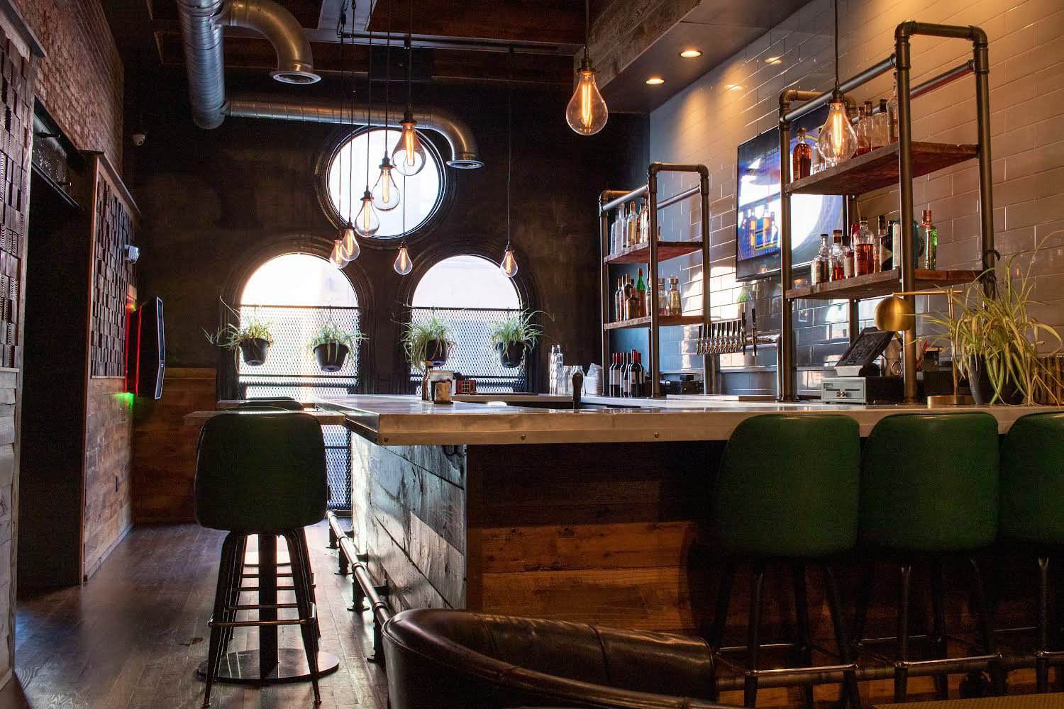 The bar at Slow Hand